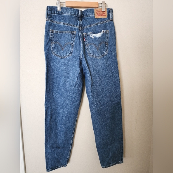 High-waisted mom jeans Levi's Size 28 - Picture 3 of 4